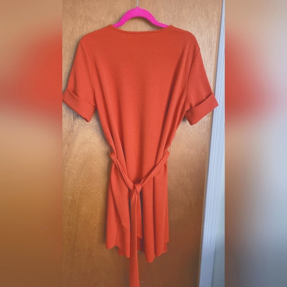 Zara Shirt Dress with Belt Tie - Picture 2 of 5